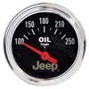 2-1/16" OIL TEMPERATURE, 100-250 F, JEEP